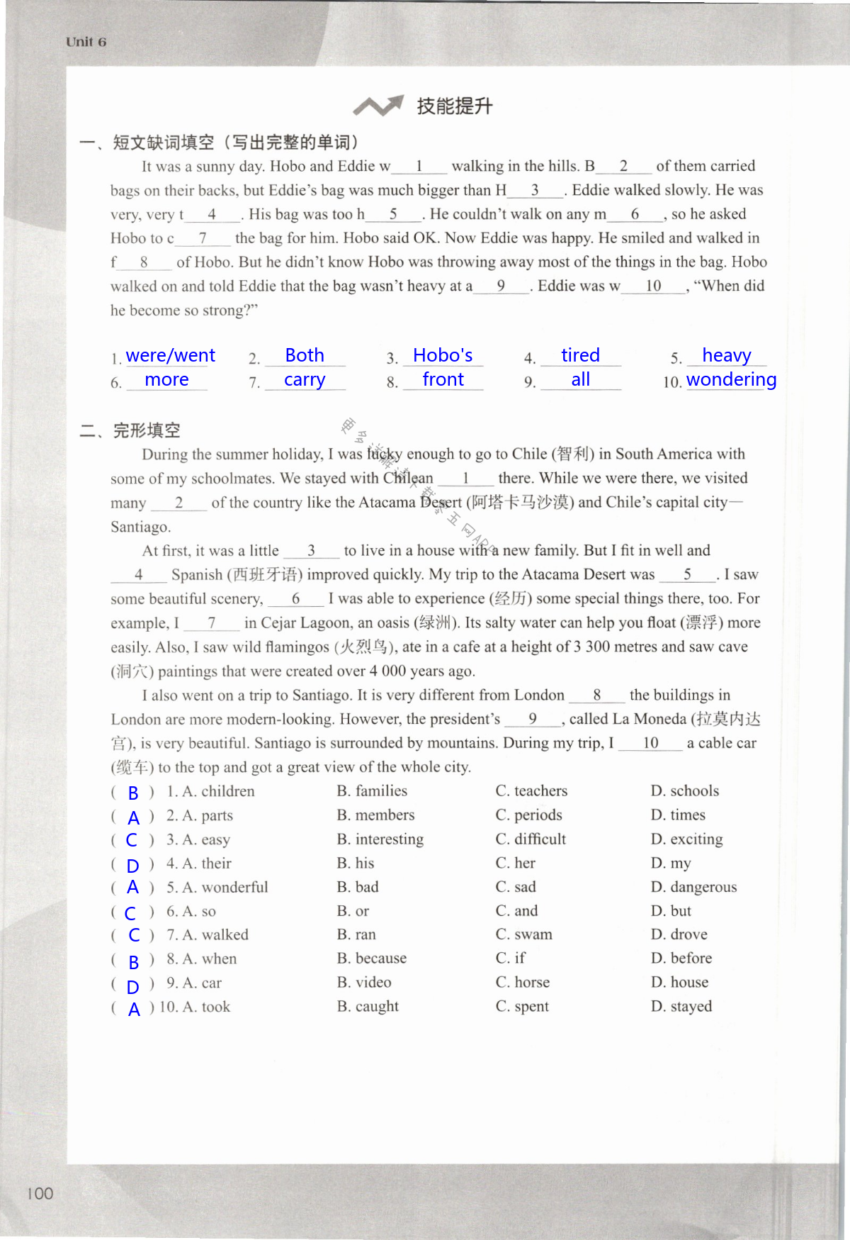 Unit 6 Outdoor fun - 第100页