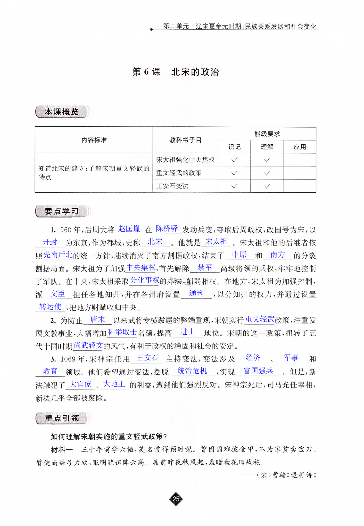 第6课  北宋的政治 - 第25页