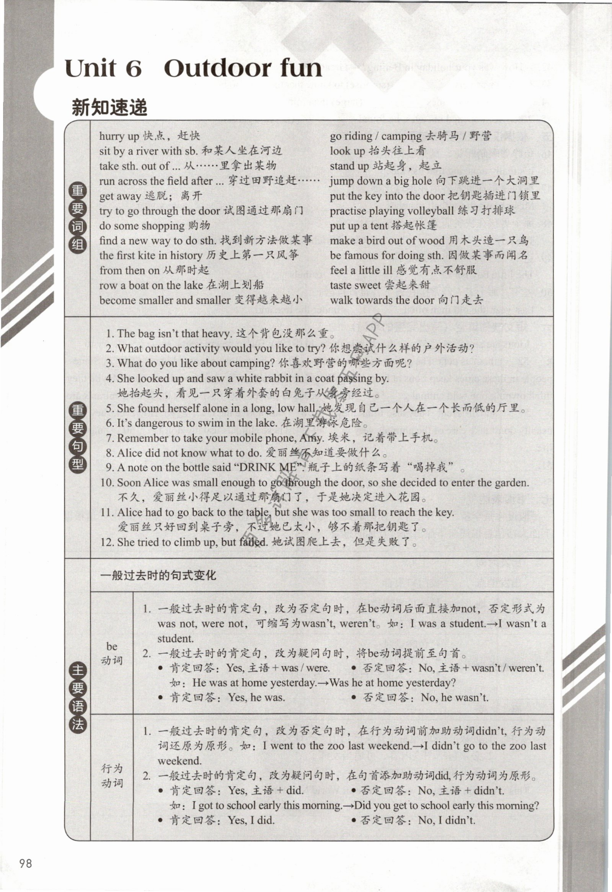 Unit 6 Outdoor fun - 第98页