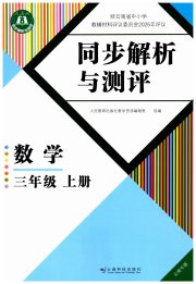 人教金学典同步解析与测评三年级数学人教版云南专版