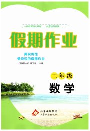 假期作业北京教育出版社二年级数学人教版