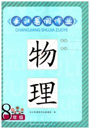 长江暑假作业崇文书局八年级物理