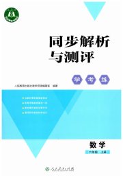 同步解析与测评学考练六年级数学人教版