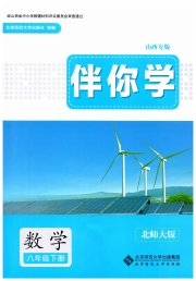 伴你学八年级数学北师大版北京师范大学出版社