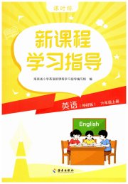 新课程学习指导海南出版社六年级英语外研版