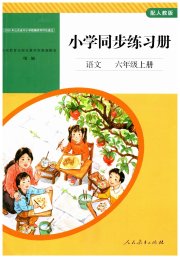 同步练习册人民教育出版社六年级语文人教版山东专版