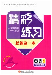 精彩练习就练这一本七年级英语人教版评议教辅