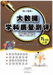 大数据学科质量测评九年级世界历史人教版