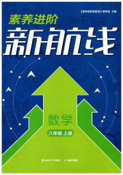 素养进阶新航线八年级数学苏科版