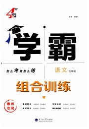 学霸组合训练九年级语文人教版泰州专版