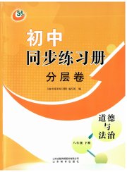 同步练习册分层拓展八年级道德与法治人教版