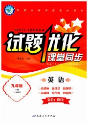 试题优化课堂同步九年级英语人教版
