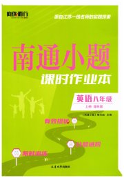 南通小题课时作业本八年级英语译林版
