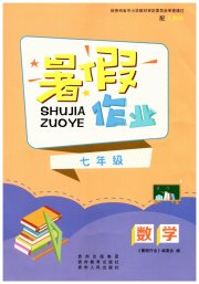 暑假作业贵州教育出版社七年级数学人教版