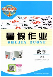 长江作业本暑假作业七年级数学湖北教育出版社