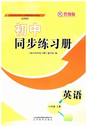 同步练习册山东教育出版社六年级英语鲁教版五四制