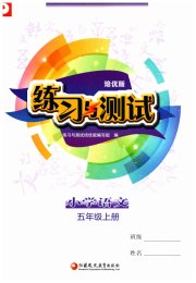 练习与测试五年级语文人教版培优版