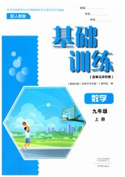 基础训练九年级数学人教版大象出版社
