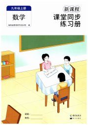 新课程课堂同步练习册九年级数学人教版