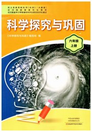科学探究与巩固六年级科学大象版