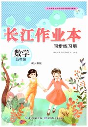 长江作业本同步练习册五年级数学人教版