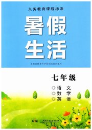 暑假生活湖南少年儿童出版社七年级语数英综合