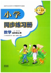 同步练习册青岛出版社五年级数学青岛版五四制淄博专版