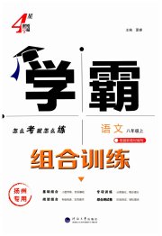 经纶学典学霸组合训练八年级语文人教版扬州专用