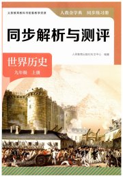 人教金学典同步解析与测评九年级历史人教版