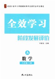 全效学习阶段发展评价八年级数学浙教版