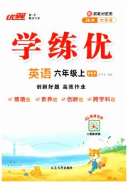优翼学练优六年级英语人教PEP版