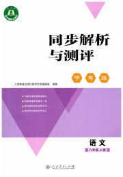同步解析与测评学考练八年级语文人教版