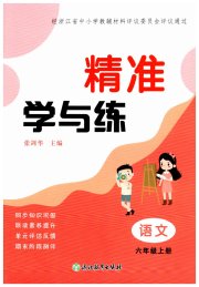 精准学与练六年级语文人教版