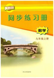 同步练习册九年级数学冀教版河北教育出版社
