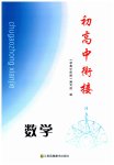 2025年初高中衔接江苏凤凰美术出版社九年级数学全一册通用版