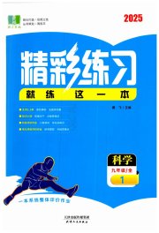 精彩练习就练这一本九年级科学华师大版