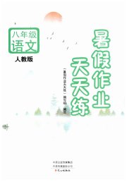 2025暑假作业天天练文心出版社八年级语文人教版