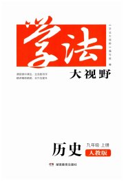 学法大视野九年级历史人教版