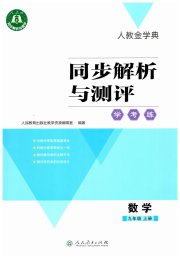同步解析与测评学考练九年级数学人教版
