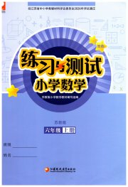 练习与测试小学数学六年级苏教版