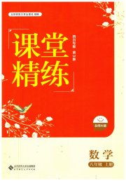 课堂精练八年级数学北师大版四川专版