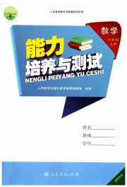 能力培养与测试六年级数学人教版湖南专版
