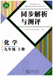 人教金学典同步解析与测评九年级化学人教版云南专版