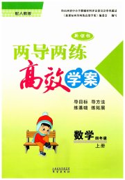 新课标两导两练高效学案四年级数学人教版