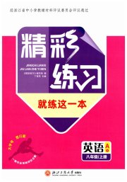 精彩练习就练这一本八年级英语人教版评议教辅