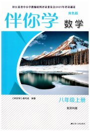 伴你学八年级数学苏科版