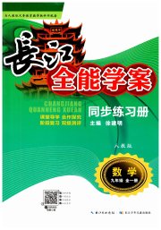 长江全能学案同步练习册九年级数学人教版