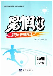 暑假作业快乐的假日八年级物理