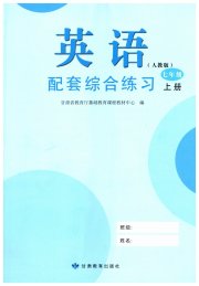 英语配套综合练习七年级人教版甘肃教育出版社