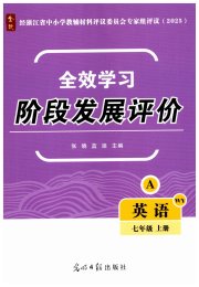 全效学习阶段发展评价七年级英语外研版